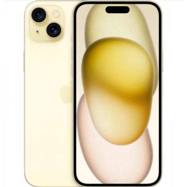 Смартфон Apple iPhone 15 Plus, 512Gb, nano SIM+eSIM, Yellow (Желтый)