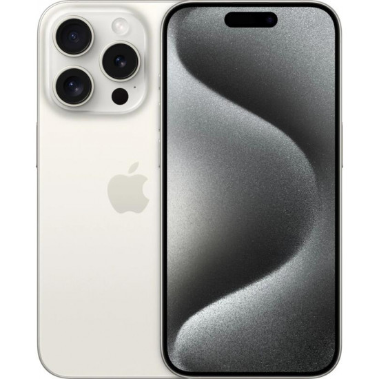 Смартфон Apple iPhone 15 Pro, 128Gb, nano SIM+eSIM, White (Белый)