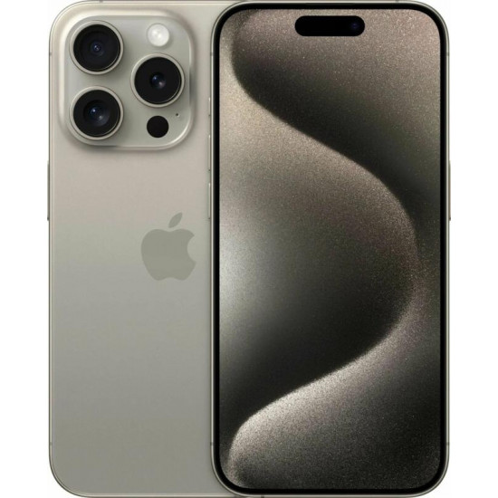 Смартфон Apple iPhone 15 Pro, 256Gb, Dual eSIM, Natural Titanium
