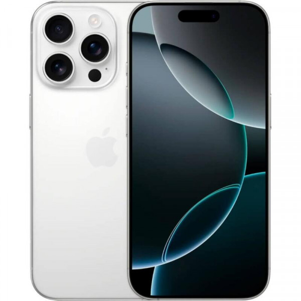 Смартфон Apple iPhone 16 Pro Max, 512Gb, nano SIM+eSIM, White Titanium (Белый) Смартфон Apple iPhone 16 Pro Max, 512Gb, nano SIM+eSIM, White Titanium (Белый)