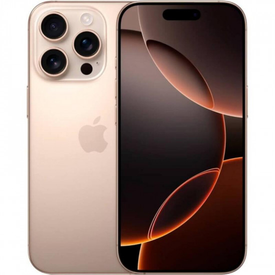 Смартфон Apple iPhone 16 Pro, 128Gb, nano SIM+eSIM, Desert Titanium