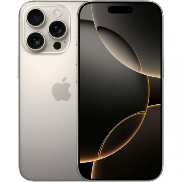Смартфон Apple iPhone 16 Pro, 256Gb, nano SIM+eSIM, Natural Titanium Смартфон Apple iPhone 16 Pro, 256Gb, nano SIM+eSIM, Natural Titanium