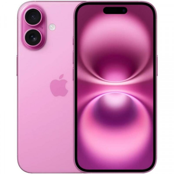 Смартфон Apple iPhone 16, 256Gb, nano SIM+eSIM, Pink (Розовый) Смартфон Apple iPhone 16, 256Gb, nano SIM+eSIM, Pink (Розовый)