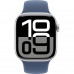Умные часы Apple Watch Series 10 42mm Silver Aluminium Case With Denim Sport Band M/L