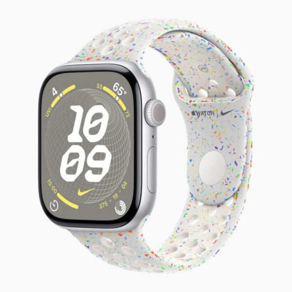 Умные часы Apple Watch Series 10 42mm Silver Aluminium Case With Pure Platinum Nike Sport Band M/L Умные часы Apple Watch Series 10 42mm Silver Aluminium Case With Pure Platinum Nike Sport Band M/L